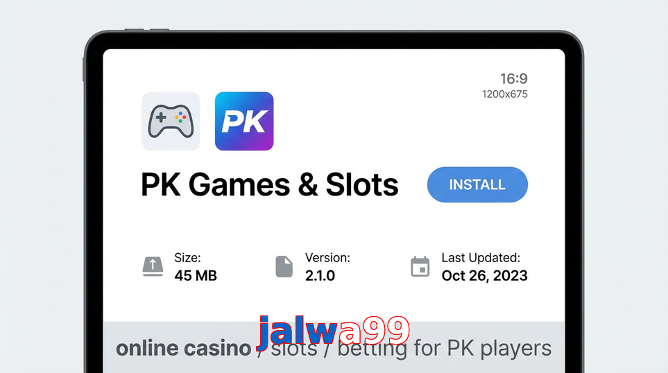Game list for Jalwa99 gameapk section